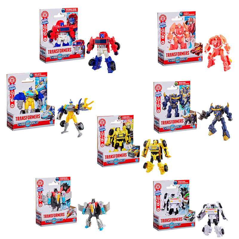 Hasbro: Transformers - Cyberworld Cyber Changers - Assorted