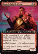 Koloth, Tribble Hunter (Extended Art) [Star Trek Commander]