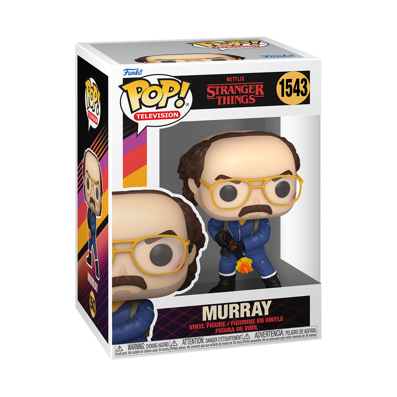 Funko - Pop! Television - Stranger Things - Murray Bauman (1543)