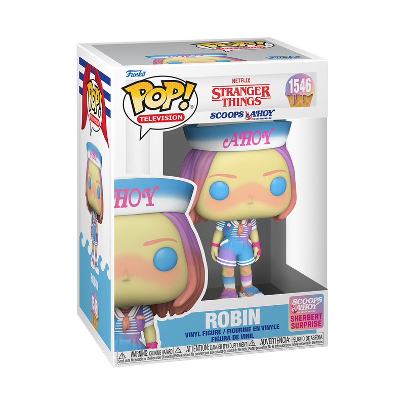Funko - Pop! Television - Stranger Things - Robin - Scoops Ahoy (1546)