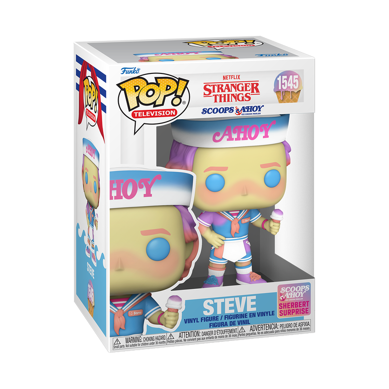 Funko - Pop! Television - Stranger Things - Steve - Scoops Ahoy (1545)