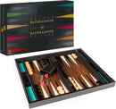 Spin Master: Cardinal's Legacy Deluxe - Wooden Backgammon Classic
