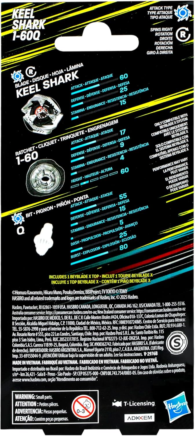 Beyblade X - Keel Shark 1-60Q