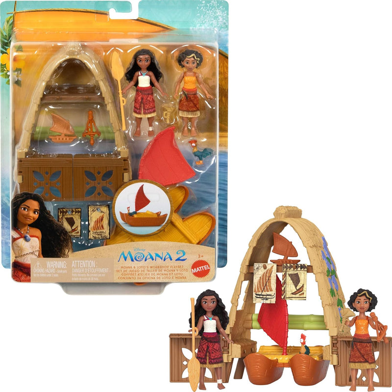 Mattel: Disney - Moana 2 - Moana & Loto's Workshop Playset