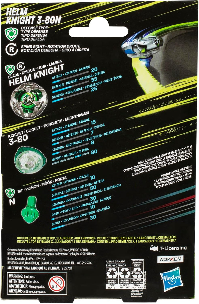 Beyblade X - Helm Knight 3-80N Starter Pack