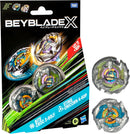 Beyblade X - Bite Croc 3-60LF / Sting Unicorn 4-60P Dual Pack