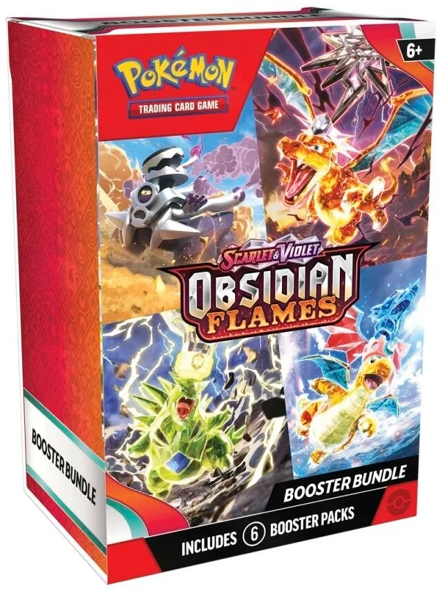 Pokemon - Scarlet & Violet: Obsidian Flames - Booster Bundle