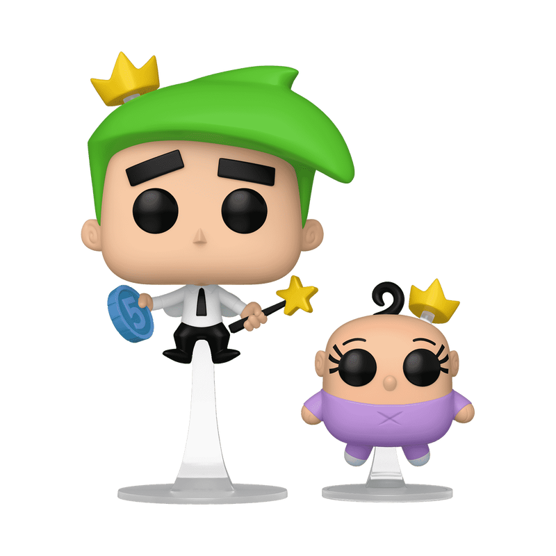 Funko - Pop! & Buddy Television - Nickelodeon The Fairly Odd Parents! - Cosmo & Poof (1691)