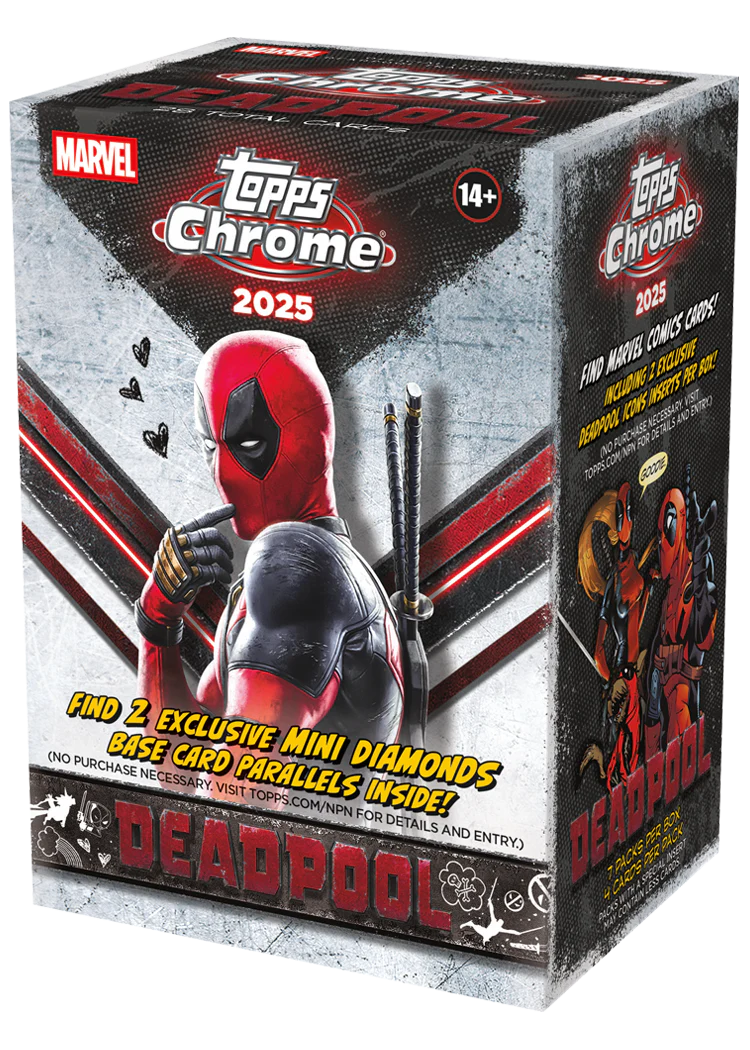 2025 - Topps Chrome Deadpool - Value Box