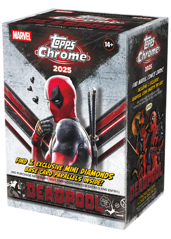 2025 - Topps Chrome Deadpool - Value Box