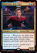Tom Paris, Risk-Taker (Surge Foil) [Star Trek Commander]