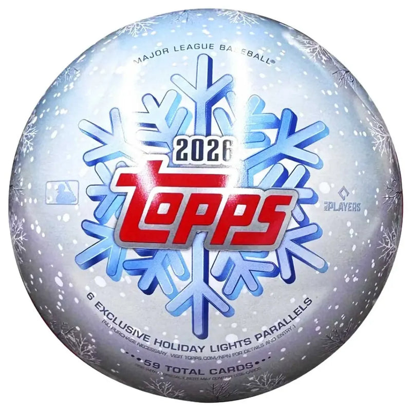 2026 Topps Holiday Baseball - Tin (59 cards)