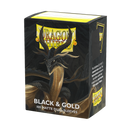 Dragon Shield: Standard 100ct Sleeves - Black and Gold