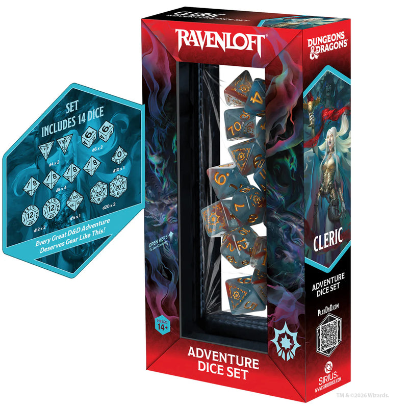 Dungeons & Dragons: Adventure Dice Set Various Characters