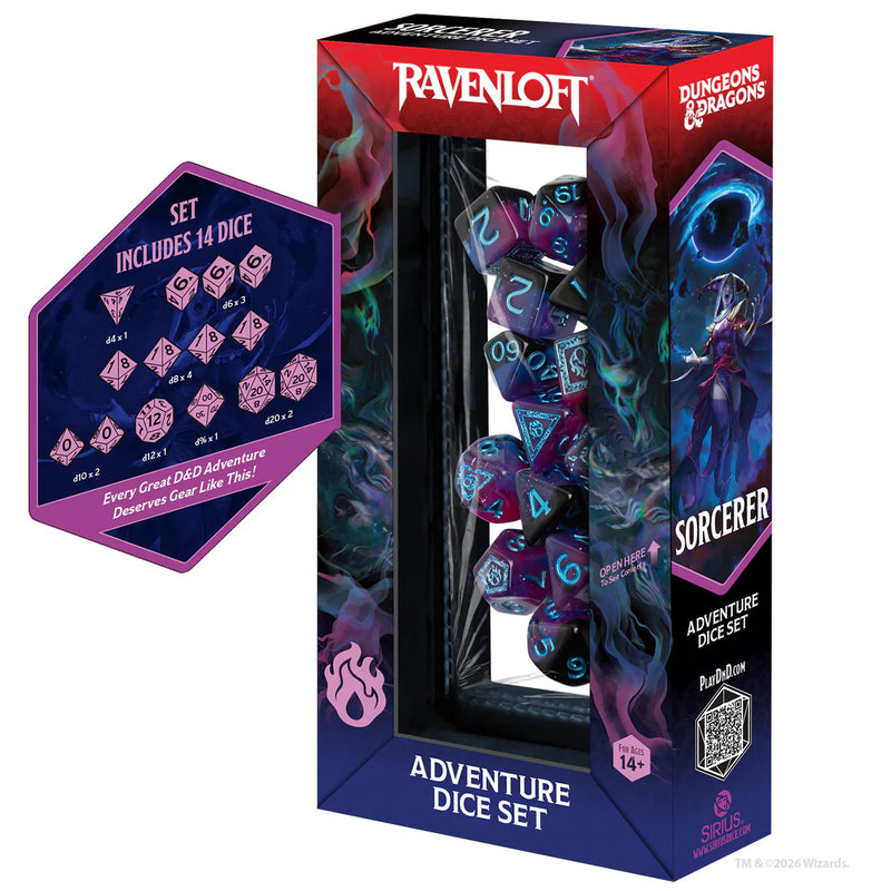 Dungeons & Dragons: Adventure Dice Set Various Characters
