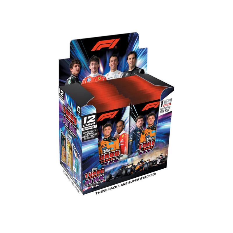 Topps Turbo Attax Formula 1 24-Pack Box 2026