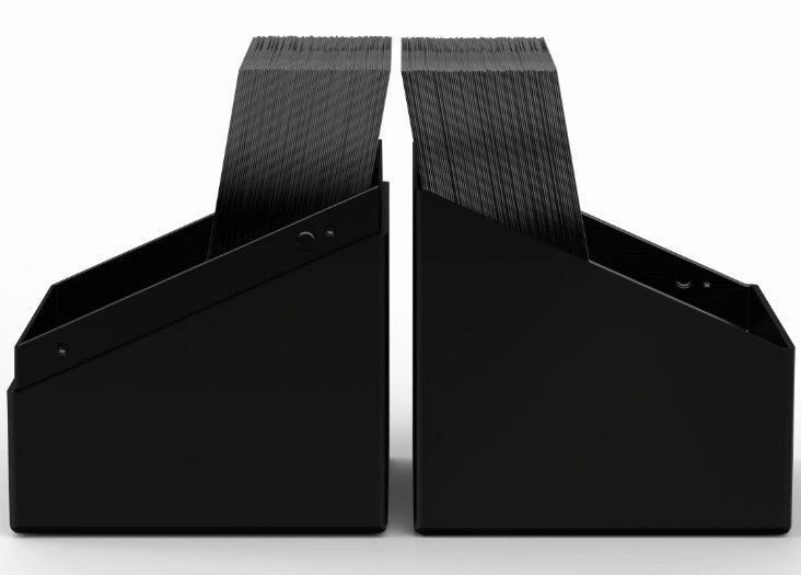 Deck Case - Ultimate Guard Boulder - 100+ Solid (Black)