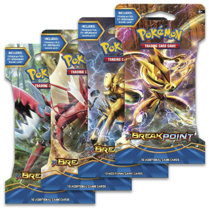 XY: BREAKpoint - Sleeved Boosters - Full Art Set