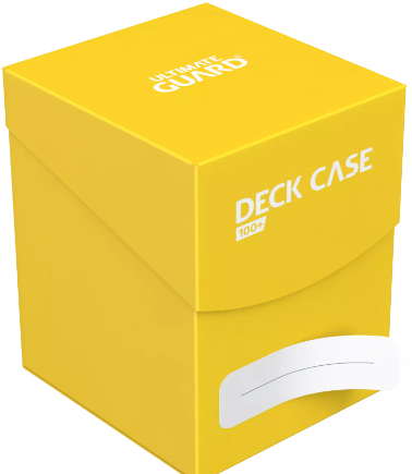 Deck Case - Ultimate Guard - 100ct (Yellow)