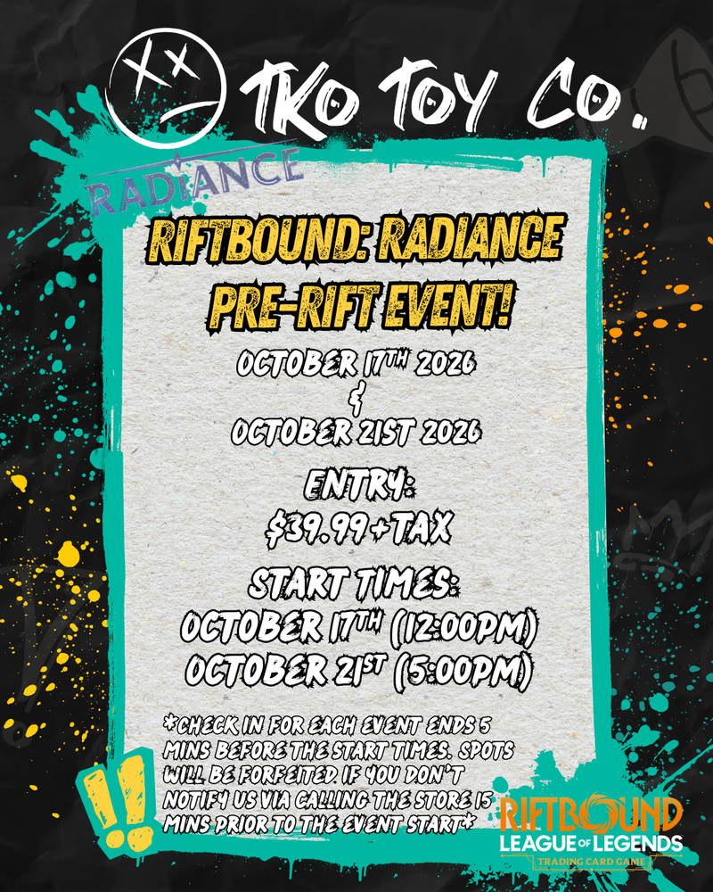 Riftbound: Radiance Pre-Rift Event