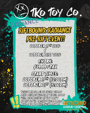 Riftbound: Radiance Pre-Rift Event