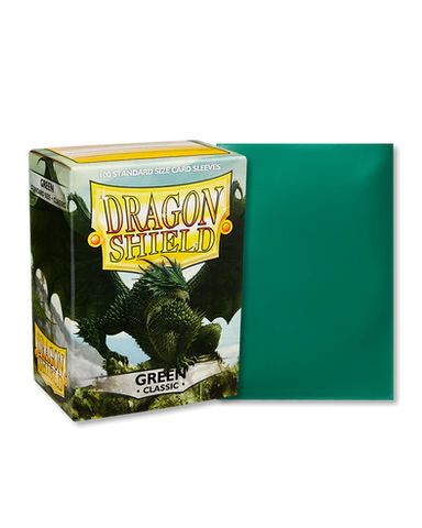 Dragon Shield: Standard 100ct Sleeves - Classic (Green 'Verdante')