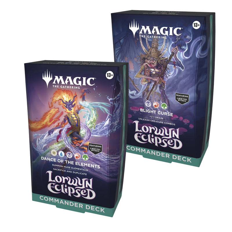 Magic The Gathering - Lorwyn Eclipsed - Commander Deck - Set Of 2 (PRE-ORDER)