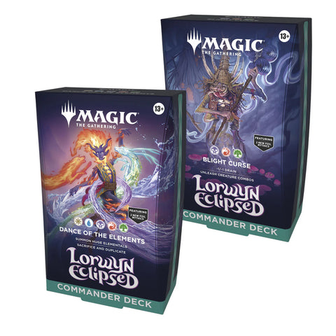 Magic The Gathering - Lorwyn Eclipsed - Commander Deck - Set Of 2 (PRE-ORDER)