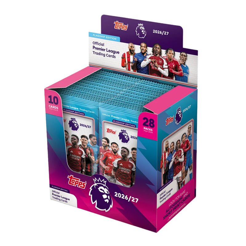 Topps Premier League Flagship 28-Pack Box 2026-27