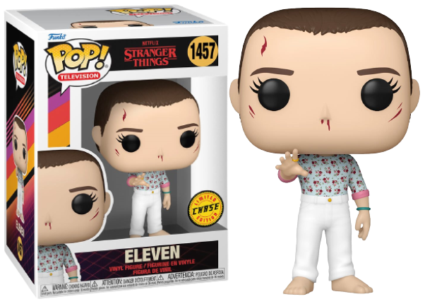 Funko - Pop! Television - Stranger Things - Eleven (1457) (CHASE EXCLUSIVE)