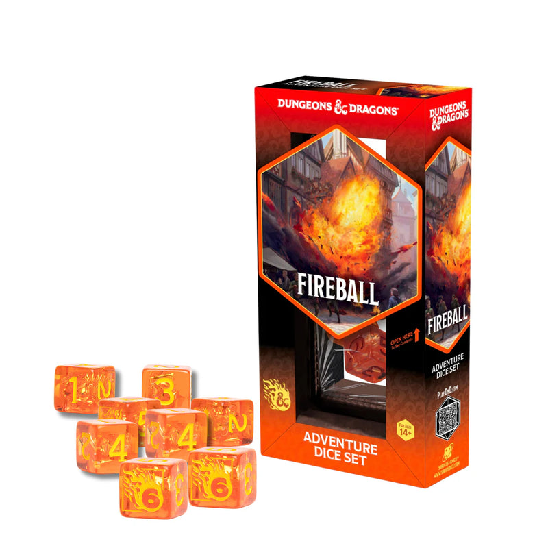 Dungeons & Dragons: Adventure Dice Set Various Characters
