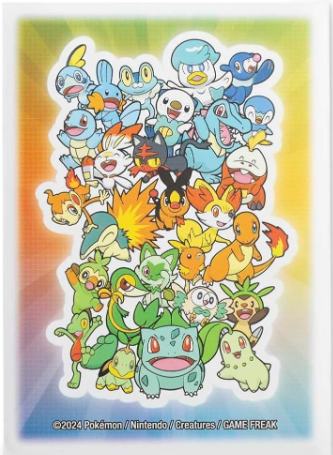 Card Sleeves - First Partner Power - Pokemon Center - 65ct
