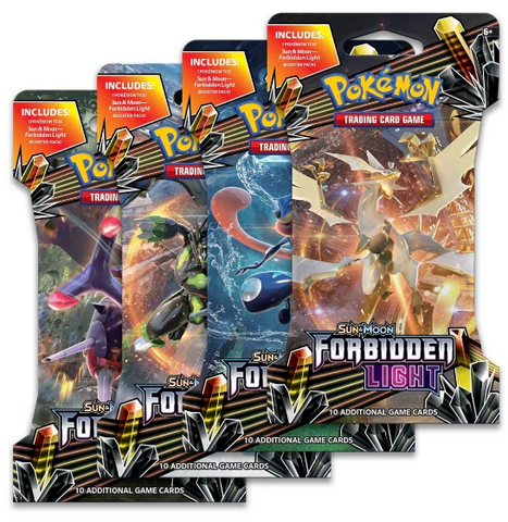 Sun & Moon: Forbidden Light - Sleeved Boosters - Full Art Set