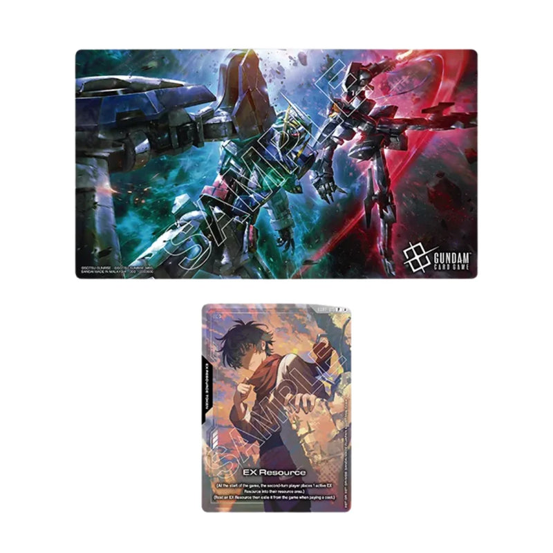 Gundam Card Game - Playmat/Card Case Set - Mobile Suit Gundam 00