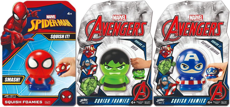 JA RU - Marvel Squish Foamies