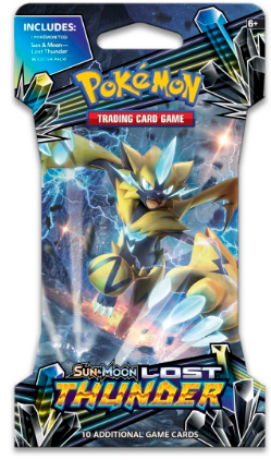 Sun & Moon: Lost Thunder - Sleeved Boosters Full Art Set Sun & Moon: Lost Thunder - Sleeved Boosters Full Art Set