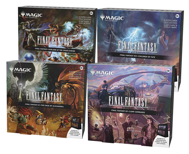 Magic The Gathering - Final Fantasy - Scene Box (Set of 4)