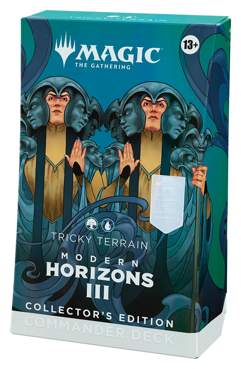 Magic The Gathering - Modern Horizons 3 - Commander Deck (Tricky Terrain Collector's Edition)