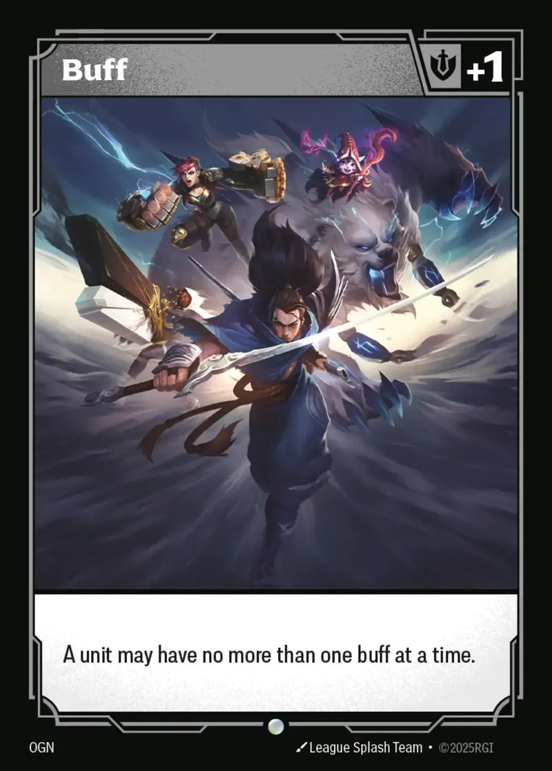 Gold // Buff - (T02) - Riftbound: Spiritforged