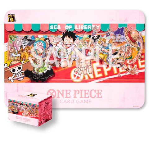 One Piece - Playmat & Card Case Set - 25th Edition