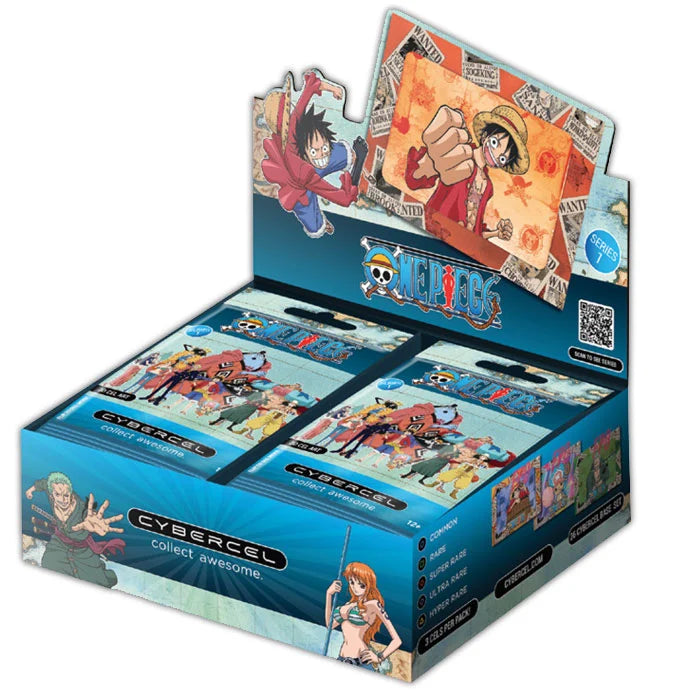 One Piece - Cybercel Trading Cards -  Sealed Box