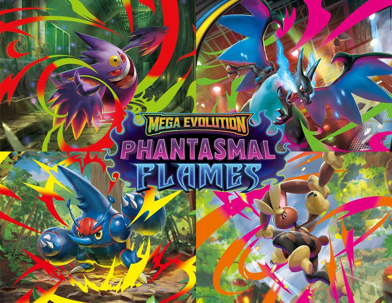 Pokemon - Mega Evolution: Phantasmal Flames PRE-RELEASE SEALED EVENT TICKET