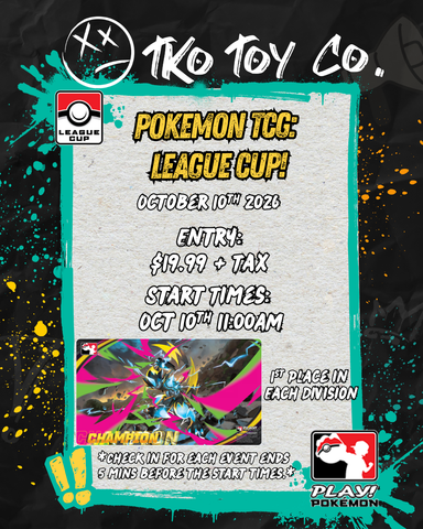 Pokémon: League Cup 1 (October 10th)