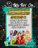 One Piece Card Game: Beginners Deck Party 2026 [ST-39]~[ST-44]