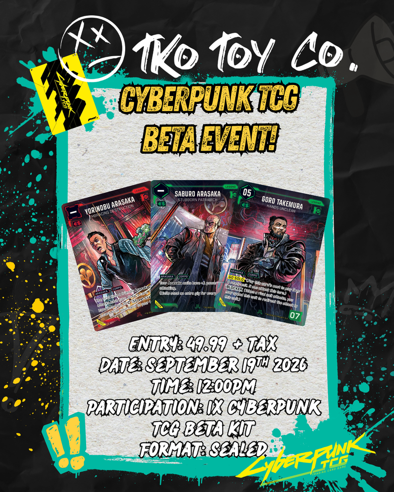 Cyberpunk TCG: Beta Release Event