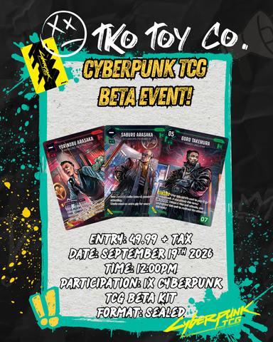 Cyberpunk TCG: Beta Release Event