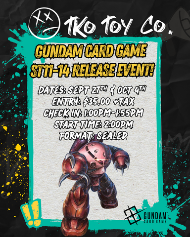 Gundam Card Game - ST11 - 14 Release Event