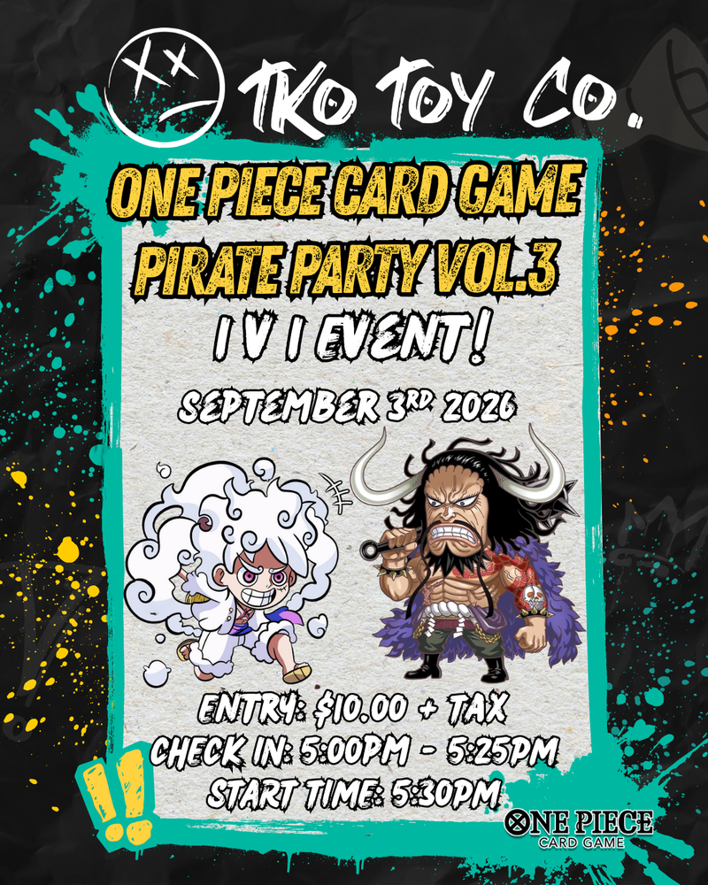 ONE PIECE CARD GAME Pirates Party 2026 Vol.3 (1v1 and 2v2)