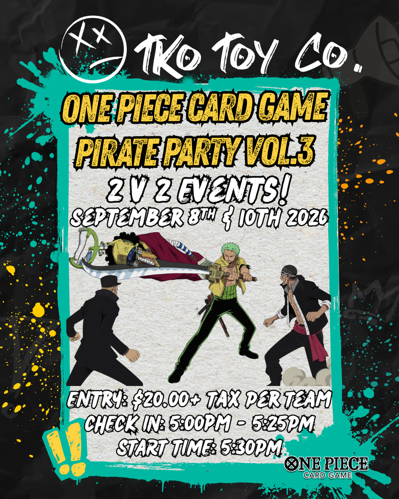 ONE PIECE CARD GAME Pirates Party 2026 Vol.3 (1v1 and 2v2)