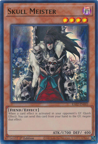 Skull Meister (UR) [RA02-EN005] Ultra Rare